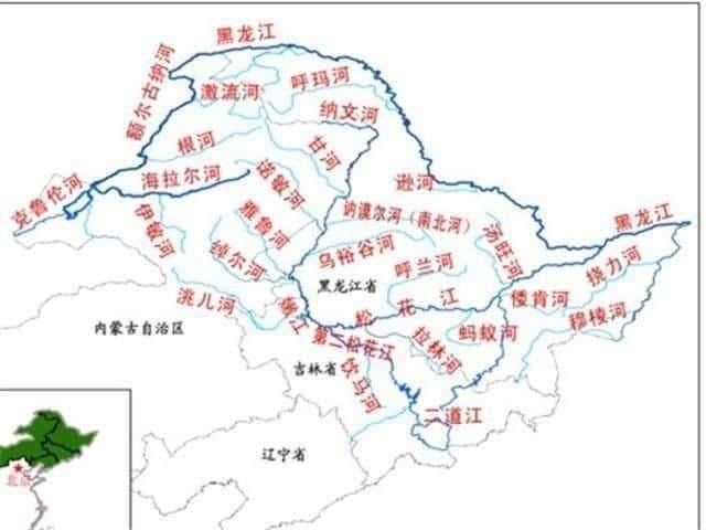 流经黑龙江省的大河（黑龙江河流长多少千米）