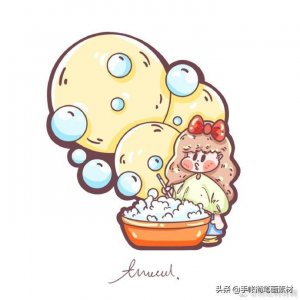 游乐园系列简笔画插画