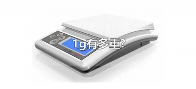 ​1g有多重?（1g有多重参照物生活中物品重量）