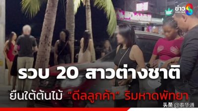 ​泰国芭提雅海滩20名外国站街女被捕！