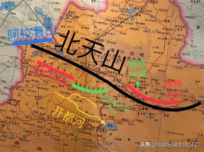 ​新疆-孔雀河：东汉-班超饮马之地