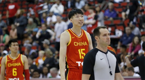 篮球——NBA夏季联赛：中国队胜黄蜂队