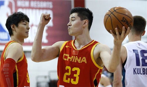 篮球——NBA夏季联赛：中国队胜黄蜂队