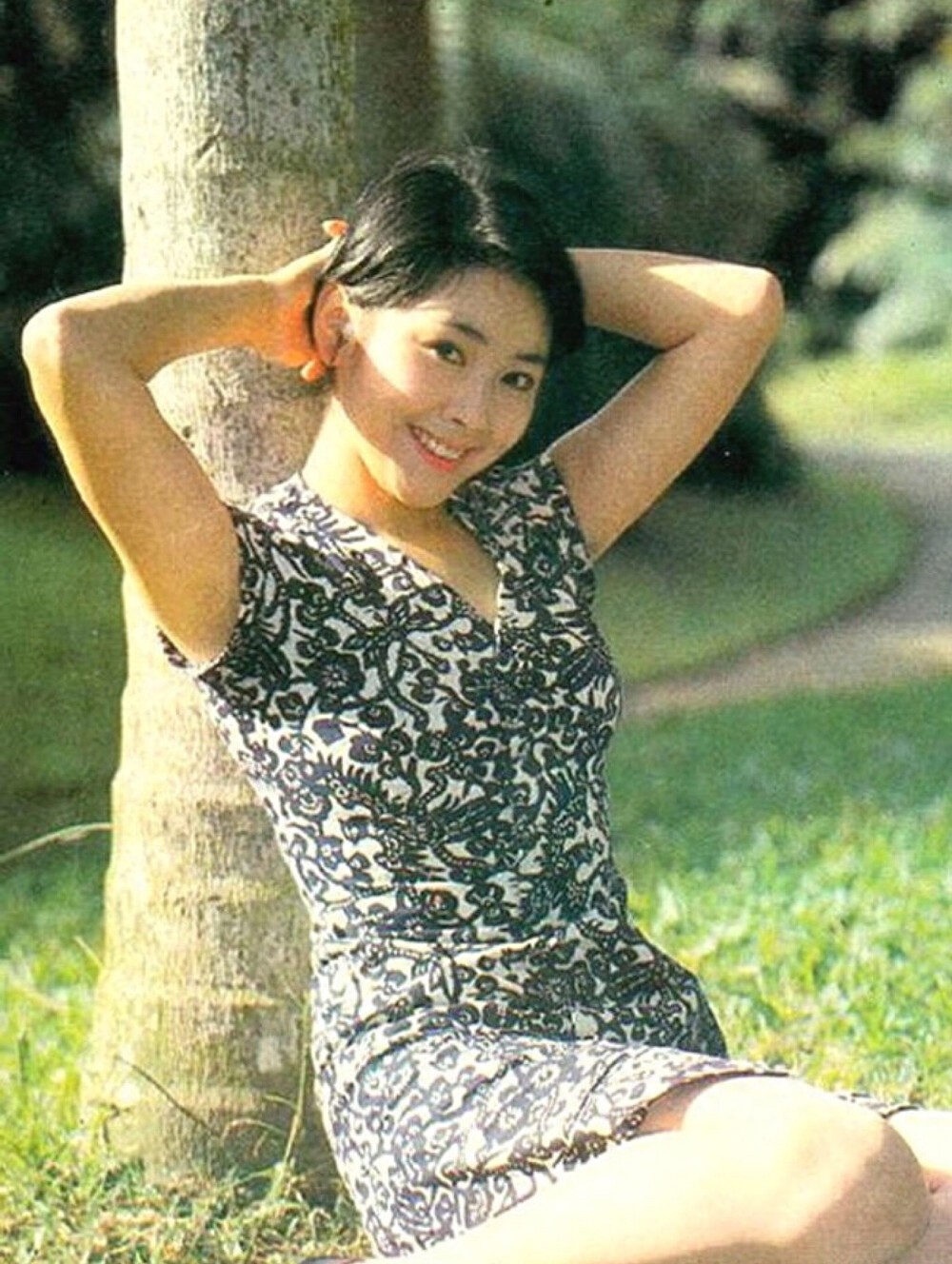 老照片:1980年代影星万琼