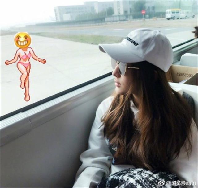 马苏微博求大神帮她P风景图 有才网友展现神技术