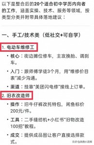 ​DeepSeek建议：没有学历的内向人适合做的20个工作！