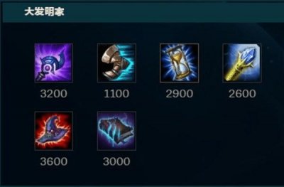 ​大发明家出装推荐（大发明家出什么装）