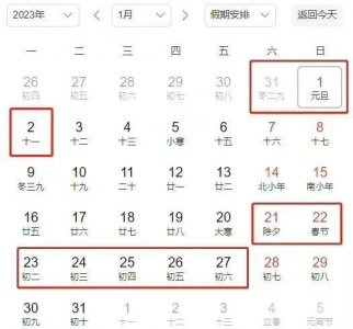 ​2025年具体的放假安排（2025年放假安排来了）