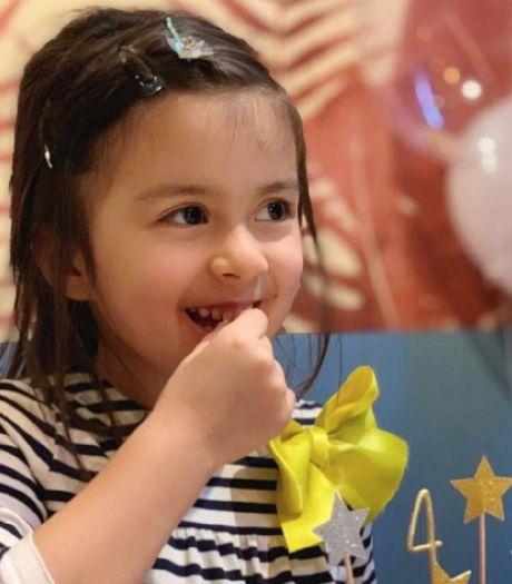 梁咏琪基因太强大，混血女儿颜值高到犯规，被赞“最美星二代”