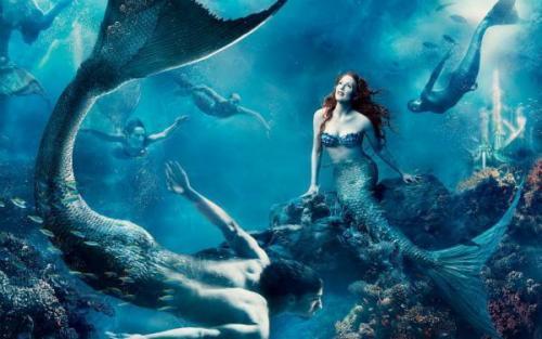 深海里的美人鱼长什么样子（传说中的美人鱼）(5)