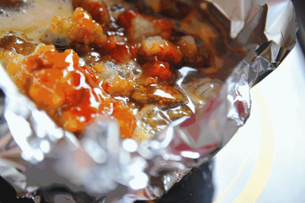 锡纸花甲粉丝,只要做好这关键1步,比夜市的还好吃!