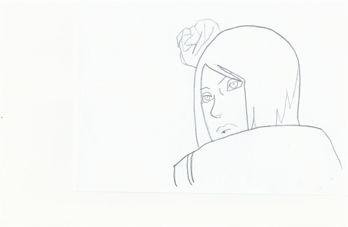 火影忍者：“晓”组织人物线稿，寥寥几笔霸气依旧