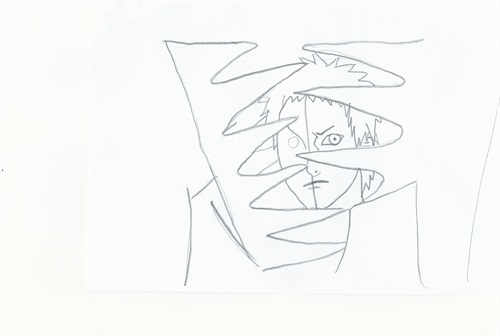 火影忍者：“晓”组织人物线稿，寥寥几笔霸气依旧