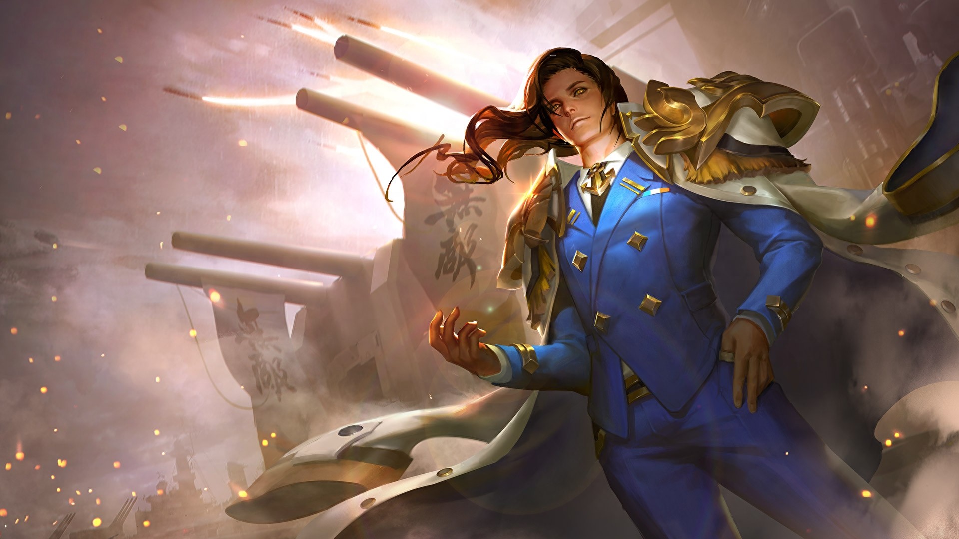 王者荣耀：周瑜原画壁纸大全，真爱至上，赤莲之焰，铁血都督