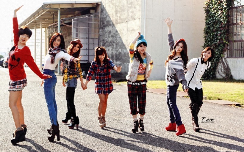 韩国美女组合t-ara