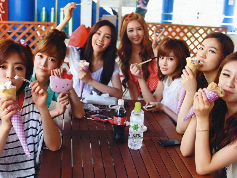 韩国美女组合t-ara