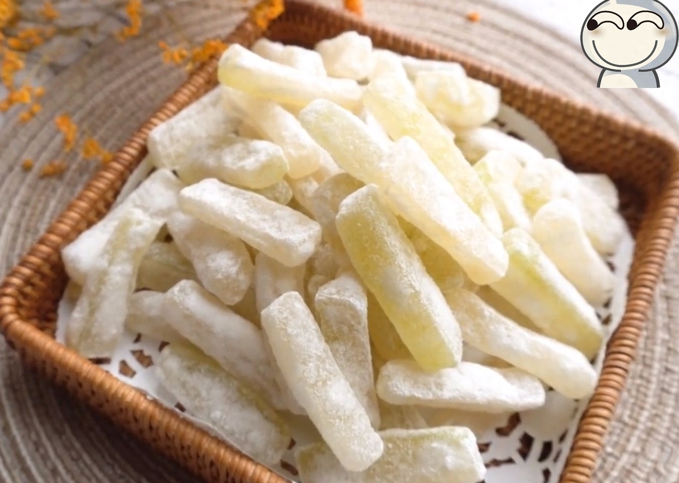自制冬瓜糖，直接当零食也能做糕点，做法详细，几分钟就看懂